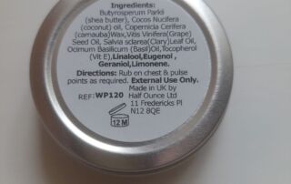 Menopause Rückseite