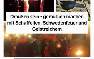 Werbebild Schwedenfeuer Felle Geistreich